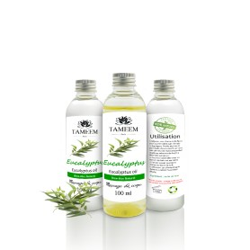TAMEEM PARIS - HUILE DE EUCALYPTUS 100ml  - huile cosmétique végétales bio 